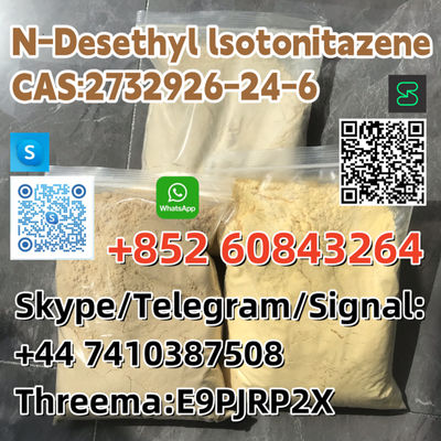 N-Desethyl lsotonitazene CAS:2732926-24-6 Skype/Telegram/Signal:+44 7410387508 - Photo 2