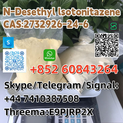 N-Desethyl lsotonitazene CAS:2732926-24-6 Skype/Telegram/Signal:+44 7410387508 - Photo 3