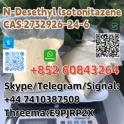 N-Desethyl lsotonitazene CAS:2732926-24-6 Skype/Telegram/Signal:+44 7410387508 - Photo 4