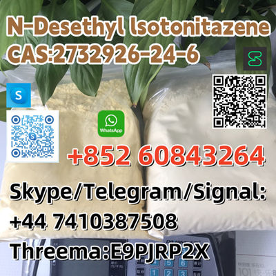 N-Desethyl lsotonitazene CAS:2732926-24-6 Skype/Telegram/Signal:+44 7410387508 - Photo 5