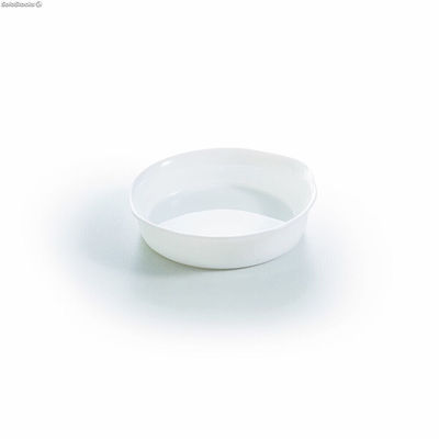 Naczynie do Piekarnika Luminarc Smart Cuisine Niskie Biały Szkło (14 cm)