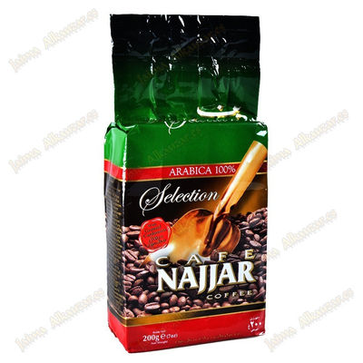-najjar - 100 % arabica-kaffee mit kardamom-pulver - 200 g
