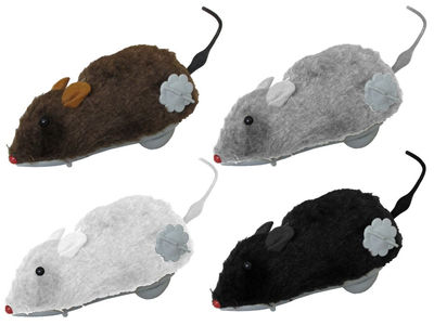 Nakręcane myszy myszki dla dziecka kota zabawki