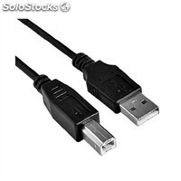 Nanocable Cable usb 2.0 Tipo a - b 1.8 m Negro