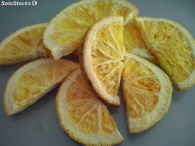 Naranja liofilizada