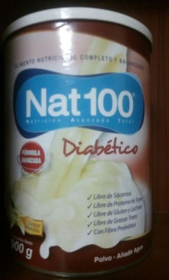 Nat 100 Diabético 900 Gr (nuevo Y Sellado / F. Venc 03-2020)