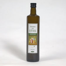 Natives Olivenöl extra 750mL Glasflasche - Sierra de Utiel - 100% Kaltgepresst