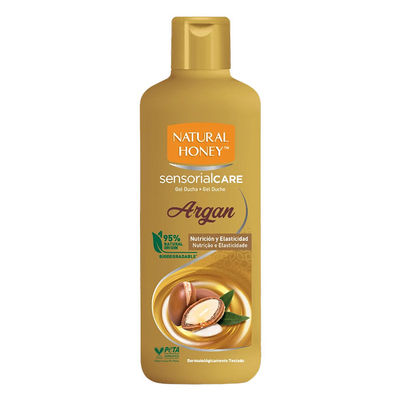 Natural Honey Gel Argán Addiction Gel de ducha Nutritivo que suaviza y perfuma