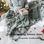 Navidad manta de punto para adultos y bebés con material de algodón - Foto 5