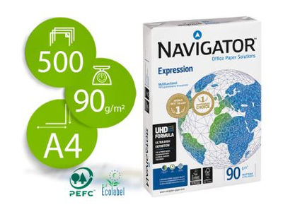 Navigator Expression - Paquete de 500 folios de papel para impresora/fotocopiado