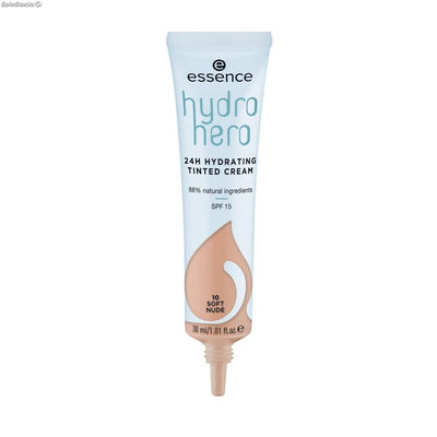 Nawilżający krem koloryzujący Essence Hydro Hero 10-soft nude SPF 15 (30 ml)