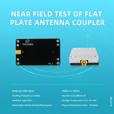 Near Field Test of Flat Plate Antenna Coupler small for wifi power test - Foto 5