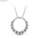 Necklace of 925 silver created with Cubic Zirconite. - 1
