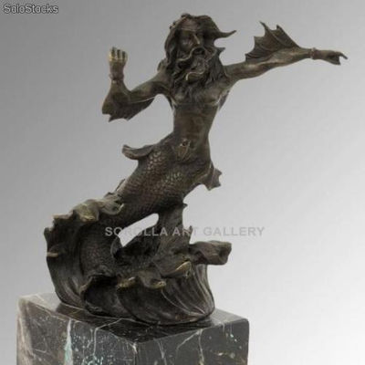 Neptuno (Poseidon) | bronces en bronce