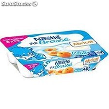 Nestle P Tit Brasse Desserts Bebe 4 6 Mois Abricot Les 6 Pots De 60 G