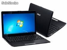 Netbook asus c/ amd c50 1.0ghz, 2gb ddr3, hd 500gb, windows 7 starter black - 1215b-black035s