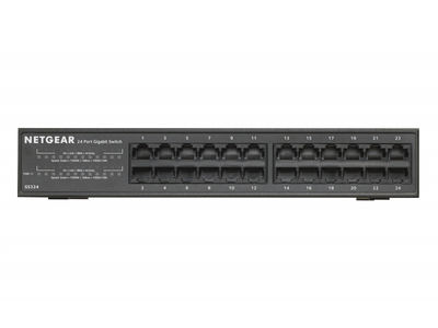 Netgear Switch 24x1000 lüfterlos Rack/Wall - GS324-100EUS