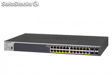 Netgear Switch 28x1000 PoE+ 380W 4xSFP Rack Sm.Mgd - GS728TPP-200EUS