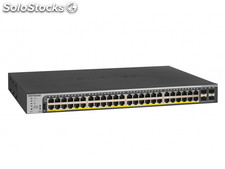 Netgear Switch 48x1000 PoE+ 760W 4x sfp Rack Sm.Mg - GS752TPP-100EUS