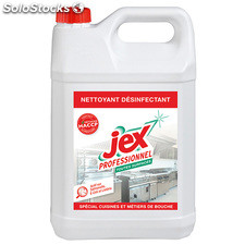 Nettoyant désinfectant alimentaire jex - détergent désinfectant jex bidon 5l