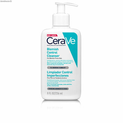Nettoyant visage CeraVe Blemish Control (236 ml)
