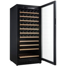 Nevera para vinos integrable 110 botellas vx110gc 1t negro