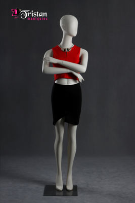 New abstract female mannequin pearl white
