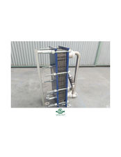 New cooler exchanger of plates for water