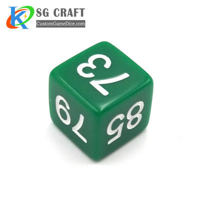 New design polyhedral colorful acrylicl custom dice - Foto 3