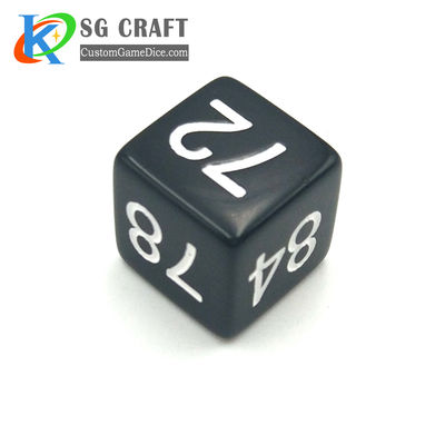 New design polyhedral colorful acrylicl custom dice - Foto 4