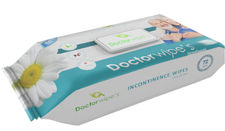 New ! doctor wipe&#39;s wet incontinence with CAP 72 pcs