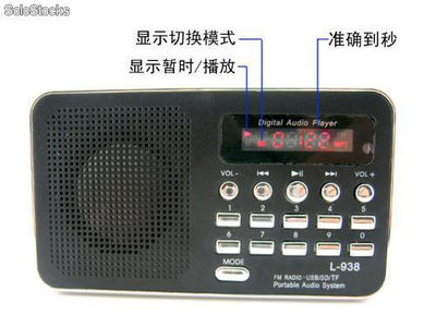 New Professional Radio + Small Speaker - Foto 3