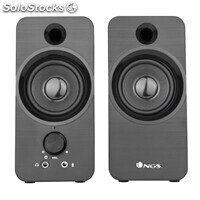 Ngs altavoces 2.0 SB350 12W multimedia