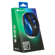 NGS Blue Tick rat?n ?ptico 1600dpi USB Azul