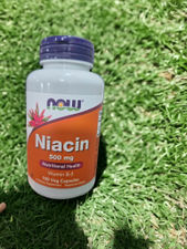 Niacin 500Mg Capsules - 100 Caps Now Foods