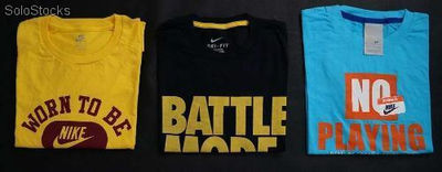 Nike t-shirty - Markowe Koszulki w cenach od 20 zł netto - setki różnych wzorów. - Zdjęcie 3