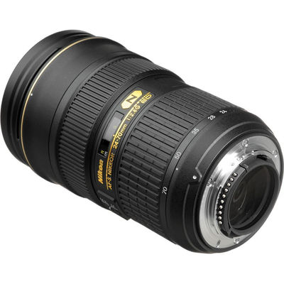 Nikon AF-S Nikkor 24-70mm f / 2,8 G ED Autofocus Lens (Negro)