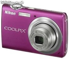 Nikon Coolpix S220 cor-de-rosa