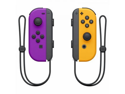 Nintendo Joy-Con 2er Set Neon Lila / Neon Orange 10002888