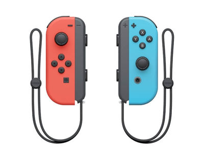 Nintendo Switch Joy-Con 2er Set Neon-Rot / Neon-Blau 2510166