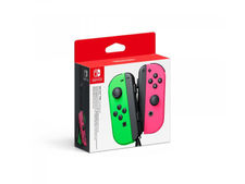 Nintendo Switch Joy-Con Controller Pair - Neon Green / Neon Pink (L + R) -