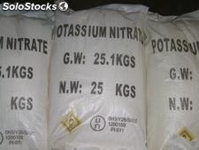 nitrato de potasio