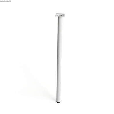 Nogi Rei 401g Cylindryczna Stal Biały Nowoczesny ( 3 x 70 cm)