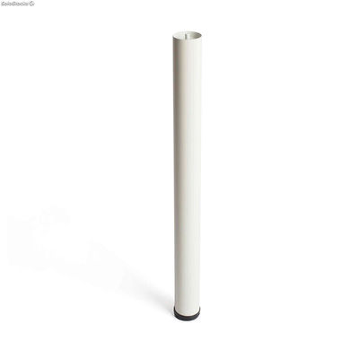Nogi Rei 406g Regulowany Cylindryczna Stal Biały ( 7,6 x 71 cm)
