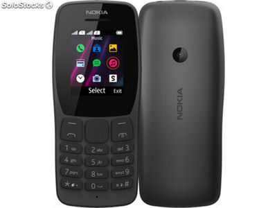 Nokia 110 Dual-sim-Handy Black 16NKLB01A11