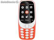 Nokia 3310 2.4Zoll Rot Funktionstelefon