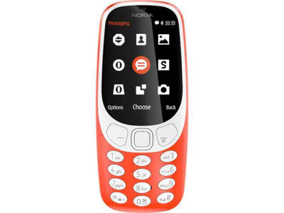 Nokia 3310 2.4Zoll Rot Funktionstelefon