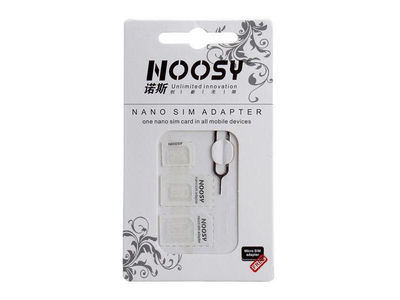Noosy Nano-SIM Adapter Kit (3-er Pack)