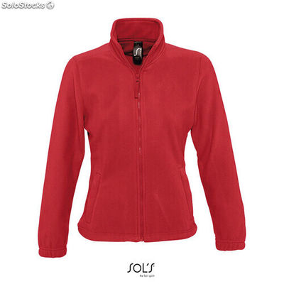 North women fl jacket 300g Rouge l MIS54500-rd-l