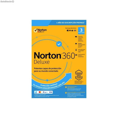 Norton 360 Deluxe 5-Devices + 50 GB Cloudstorage - 1 year